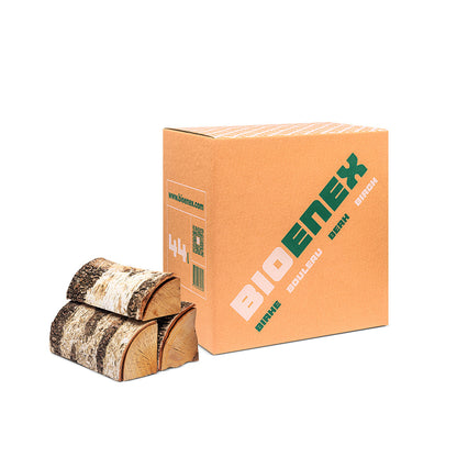 Lenha de Bétula Seca em Forno