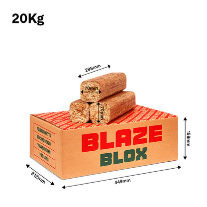 Briquetes de Fogo BlazeBlox