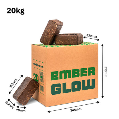 Briquetes Noturnos EmberGlow